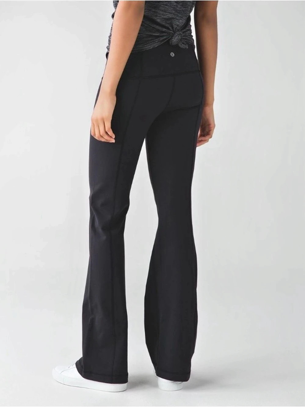 lululemon Groove Super-High-Rise Flared Pant *Nulu Black Size 4